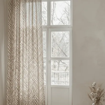 Cortinas de algodón