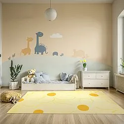 Alfombra Wilton - Honfleur (amarillo/multicolor)