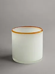 Candelero M - Harmony (blanco/amber)