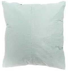 Cojín de terciopelo (verde) (funda de cojín) 45 x 45 cm