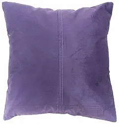 Cojín de terciopelo (púrpura) (funda de cojín) 45 x 45 cm