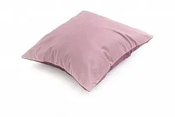 Cojín de terciopelo (rosa) (funda de cojín) 45 x 45 cm