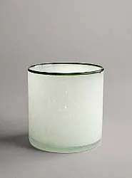Candelero M - Harmony (blanco/verde oscuro)