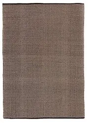 Alfombra de algodón - Marina (negro)