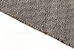 Alfombra de Lana - Varella (negro/blanco)