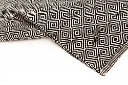Alfombra de Lana - Varella (negro/blanco)