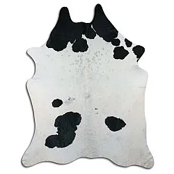 Piel de vaca - Negro/blanco 52