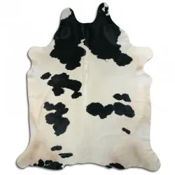 Piel de vaca - Negro/blanco 1062