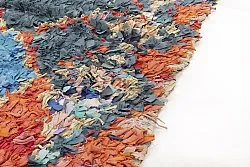 Alfombra Marroquí Bereber Boucherouite 195 x 115 cm