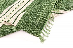 Alfombra de algodón - Kajsa (verde)