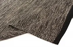 Alfombra de algodón - Slite (negro-blanco)
