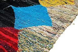 Alfombra Marroquí Bereber Boucherouite 140 x 270 cm