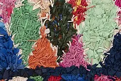 Alfombra Marroquí Bereber Boucherouite 250 x 140 cm