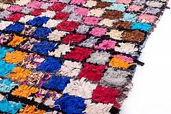 Alfombra Marroquí Bereber Boucherouite 275 x 110 cm