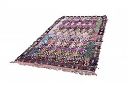 Alfombra Marroquí Bereber Boucherouite 270 x 145 cm