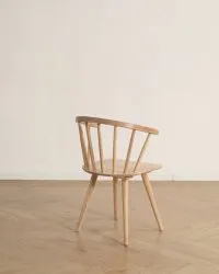 Silla - Astrid (pigmentado de blanco) - 2 piezas