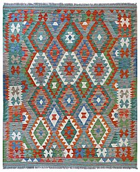 Alfombra Kilim Afgana 196 x 154 cm