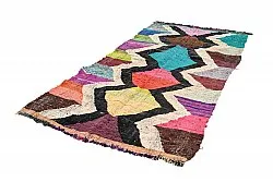 Alfombra Marroquí Bereber Boucherouite 135 x 245 cm