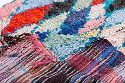 Alfombra Marroquí Bereber Boucherouite 200 x 130 cm