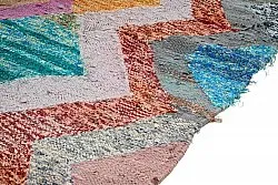 Alfombra Marroquí Bereber Boucherouite 135 x 260 cm