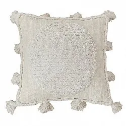 Funda de almohada - Boho Tassels (offwhite)