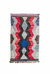 Alfombra Marroquí Bereber Boucherouite 135 x 225 cm