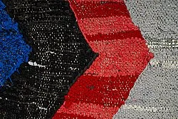 Alfombra Marroquí Bereber Boucherouite 135 x 225 cm
