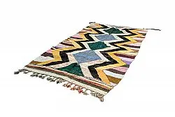 Alfombra Marroquí Bereber Boucherouite 135 x 260 cm