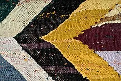 Alfombra Marroquí Bereber Boucherouite 135 x 260 cm