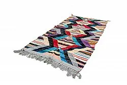 Alfombra Marroquí Bereber Boucherouite 140 x 290 cm