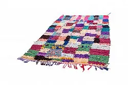 Alfombra Marroquí Bereber Boucherouite 210 x 150 cm
