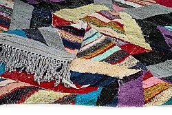 Alfombra Marroquí Bereber Boucherouite 140 x 290 cm