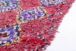Alfombra Marroquí Bereber Boucherouite 315 x 135 cm