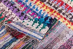Alfombra Marroquí Bereber Boucherouite 220 x 135 cm