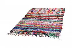 Alfombra Marroquí Bereber Boucherouite 210 x 145 cm