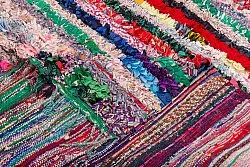 Alfombra Marroquí Bereber Boucherouite 210 x 145 cm
