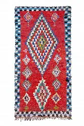 Alfombra Marroquí Bereber Boucherouite 295 x 150 cm