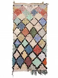 Alfombra Marroquí Bereber Boucherouite 175 x 90 cm