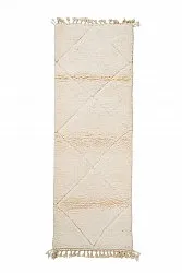Alfombra Kilim Marroquí Bereber Beni Ourain 295 x 85 cm