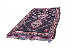 Alfombra Marroquí Bereber Boucherouite 240 x 130 cm