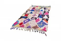 Alfombra Marroquí Bereber Boucherouite 245 x 135 cm