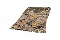 Alfombra Marroquí Bereber Boucherouite 195 x 110 cm