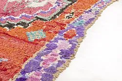 Alfombra Marroquí Bereber Boucherouite 220 x 105 cm