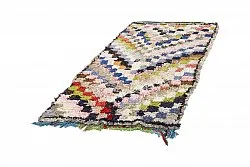 Alfombra Marroquí Bereber Boucherouite 210 x 115 cm