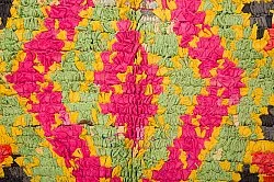 Alfombra Marroquí Bereber Boucherouite 135 x 290 cm