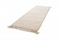 Alfombra Kilim Marroquí Bereber Beni Ourain 295 x 85 cm