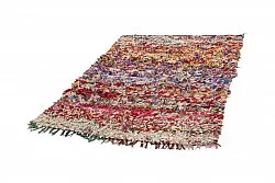 Alfombra Marroquí Bereber Boucherouite 205 x 140 cm