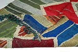 Alfombra Marroquí Bereber Boucherouite 120 x 280 cm