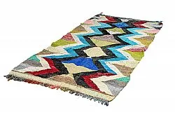Alfombra Marroquí Bereber Boucherouite 125 x 250 cm