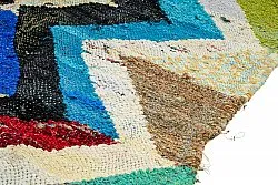 Alfombra Marroquí Bereber Boucherouite 125 x 250 cm